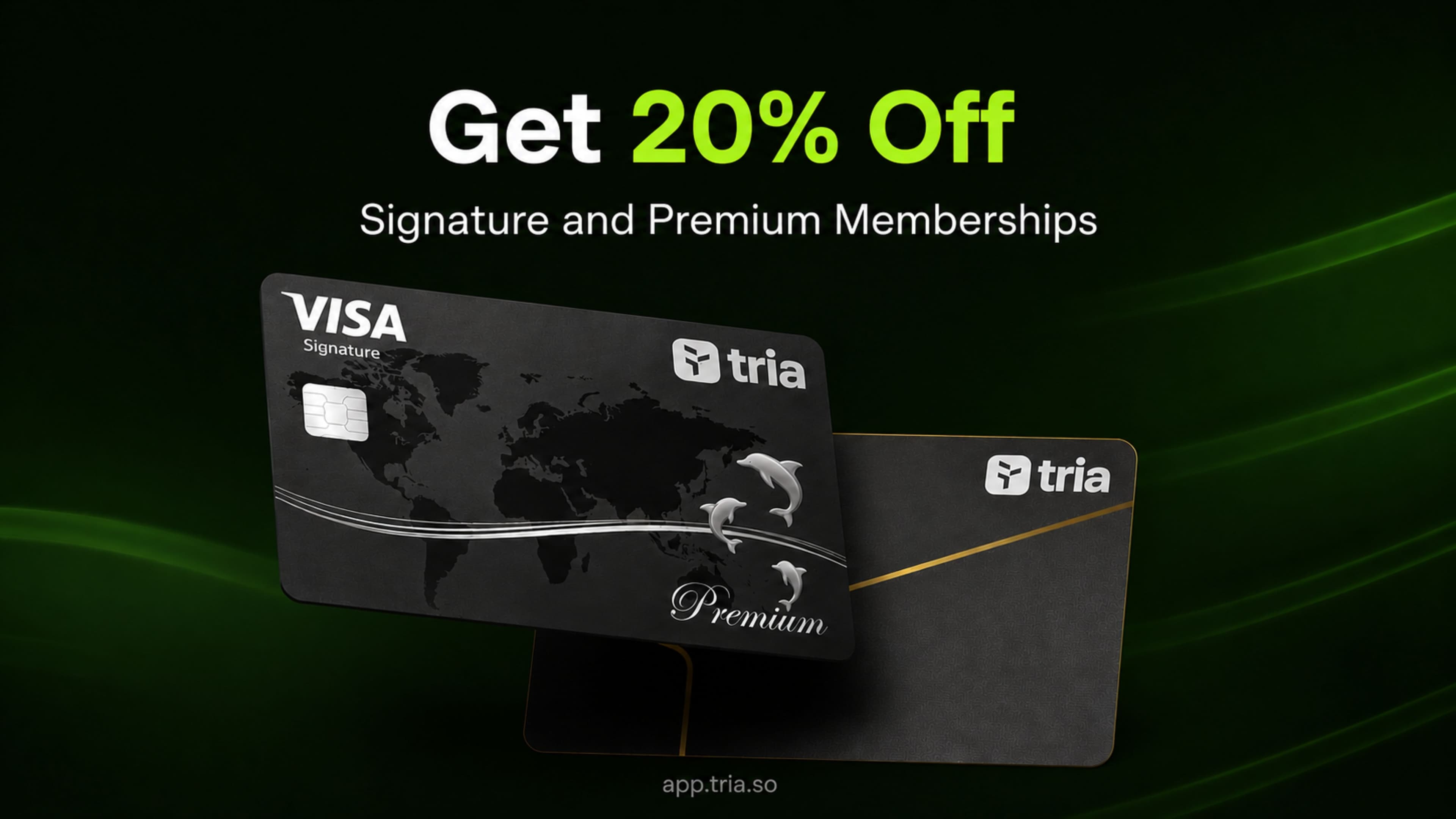 20% Off Tria Signature & Premium Memberships